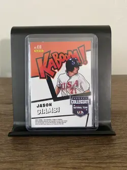 2023 Panini Stars & Stripes Kaboom Jason Giambi #K10 USA Baseball Rare Case Hit - Image 2