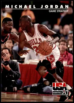 1992 SkyBox USA #39 Michael Jordan E1 - Image 1