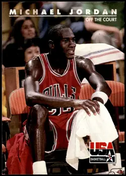 1992 SkyBox USA #41 Michael Jordan E1 - Image 1