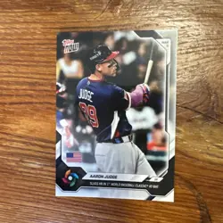 2026 TOPPS NOW WORLD BASEBALL CLASSIC AARON JUDGE #WBC8 TEAM USA - Image 1