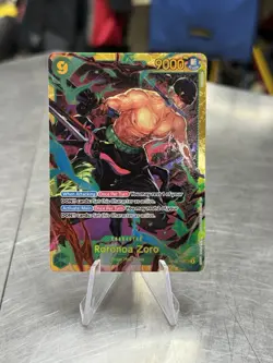 One Piece Wings of the Captian•Roronoa Zoro• •OP06-118• Secret Rare - Image 1