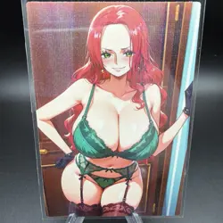 Baccarat One Piece Anime Waifu Card Doujin ACG Goddess Holo - Image 1