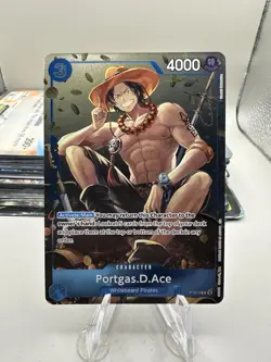 Portgas.D.Ace (Tin Pack Set Vol. 2) P-074 One Piece Promotion Cards Foil - Image 1