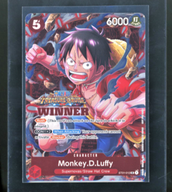 MONKEY D. LUFFY TREASURE CRUISE WINNER PACK VOL.5 FOIL PROMO 2023 NEAR MINT READ - Image 1