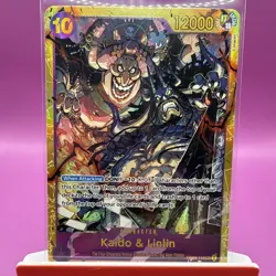 One Piece Kaido & Linlin OP08-119 SEC Secret Rare English NM - Image 1