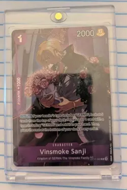 Vinsmoke Sanji - Treasure Rare OP12 - One Piece OP10-063 - NM - Image 1