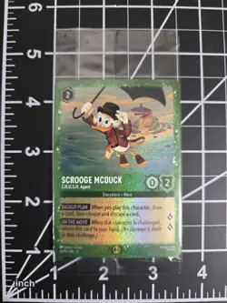 Scrooge McDuck S.H.U.S.H. Agent 36/P3 Foil Sealed Promo Lorcana NM/M - Image 1