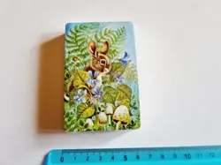Sealed Playing Cards Rabbit Trump Poker Original Vintage New - Image 1