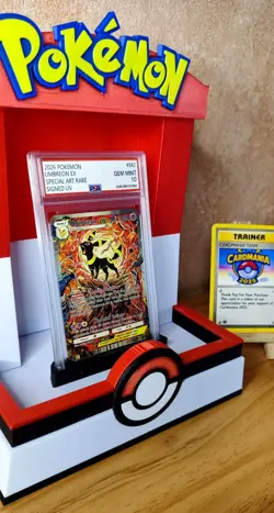 Pokemon Card Umbreon Ex SAR Signed UV Italian Artist F.C 1 Of 33 - Image 1