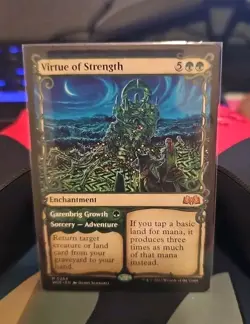 Virtue of Strength (Showcase) Wilds of Eldraine Regular - Image 1