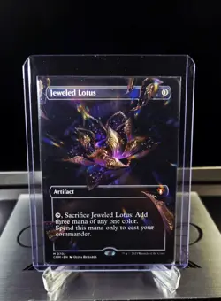 MTG: Commander Masters - Jeweled Lotus, Borderless, Regular, #702!!! - Image 1