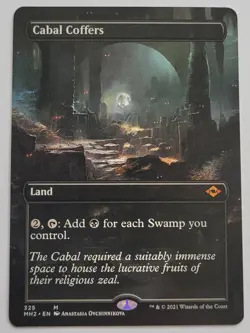 MTG Cabal Coffers - Borderless - Modern Horizons 2 NM - Image 1