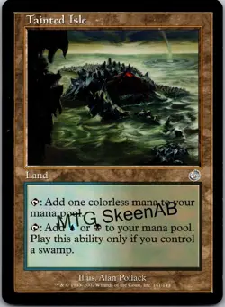 MTG SkeenAB Tainted Isle from Torment. NM. - Image 1
