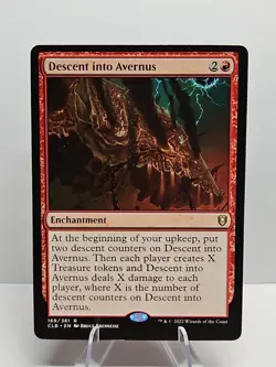 MTG Descent into Avernus CLB 169 R NM Regular Magic The Gathering - Image 1