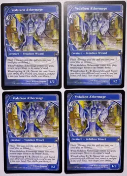 4x Vedalken Aethermage MTG, Future Sight, Regular, LP - Image 1
