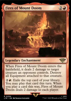 Fires of Mount Doom 294: The Lord of the Rings: Magic: The Gathering NM - Image 1