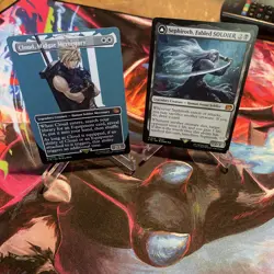 Cloud, Midgar Mercenary (Borderless) Final Fantasy Regular & SFS (2 cards)💎 - Image 1