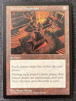 MTG Anvil of Bogardan - NM! -Visions - Vintage Magic the Gathering - Image 1