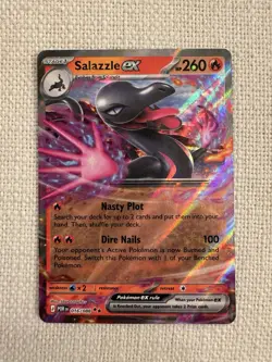 Salazzle ex 16/88 Double Rare Pokemon Perfect Order ME03 NM - Image 1