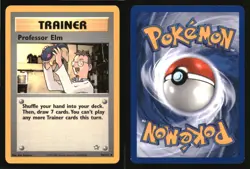 Professor Elm 96/111 Uncommon Neo Genesis Pokemon Near Mint - Image 3