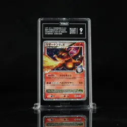 2009 Pokemon Half Deck Japanese 002/016 Charizard G LV.X 1st Ed Holo TAG 9 (929) - Image 1