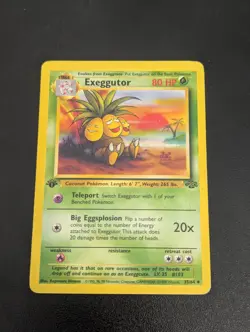 Pokemon TCG Exeggutor 35/64 1st Edition Jungle - Image 1