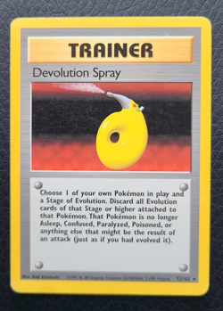 Pokemon TCG - Devolution Spray - 72/102 - Rare - Base Set Unlimited LP - Image 1