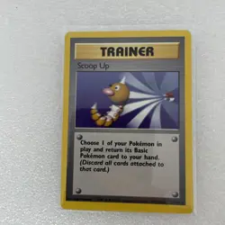 Pokemon Scoop Up 78/102 Base Set Rare Trainer Regular LP WOTC English 1999 - Image 1