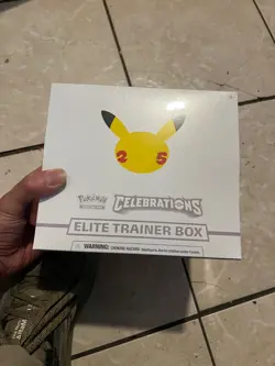 Pokemon TCG Celebrations Elite Trainer Box Anniversary Edition FRESH FROM CASE! - Image 1