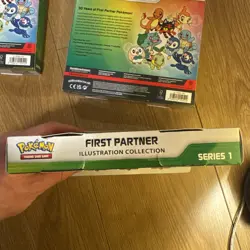 Pokemon TCG First Partner Illustration Collection Series x4 read description - Image 3