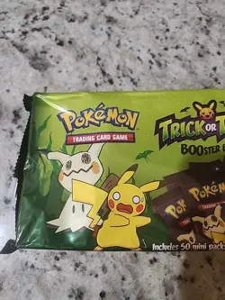 Nintendo Pokemon TCG 2023 Trick or Trade BOOster Bundle 50 Mini Packs 150 Cards 820650855306 - Image 2