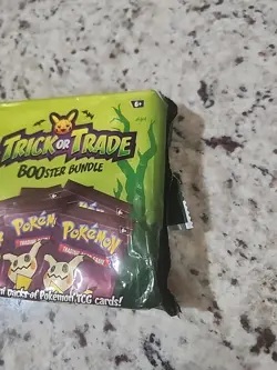 Nintendo Pokemon TCG 2023 Trick or Trade BOOster Bundle 50 Mini Packs 150 Cards 820650855306 - Image 3