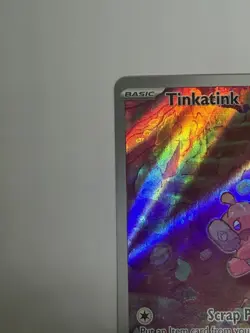 Pokemon TCG Tinkatink Scarlet & Violet Paldea Evolved Holo Card 216/193 - Image 3