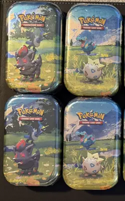 LOT OF 8 Pokemon TCG Mega Evolutions Ascended Heroes Mini Tins NEW SEALED! - Image 3