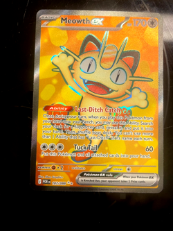 Pokemon cards meowth promo Hollow Mint condition Beautiful take a look!!!!!!! - Image 1