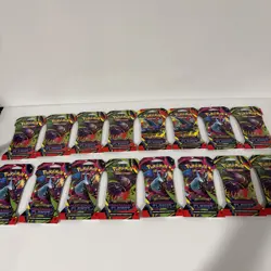 Pokemon TCG - Phantasmal Flames Sleeved Booster Packs LOT Of 16 - Image 1