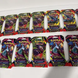 Pokemon TCG - Phantasmal Flames Sleeved Booster Packs LOT Of 16 - Image 3