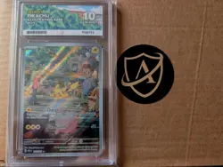 Pokemon TCG Scarlet & Violet Pikachu Illustration Card 173/165 English Ace 10 - Image 1