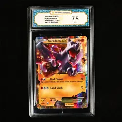 TQG 7.5 NM+ 2016 Pokemon ENG Aerodactyl ex XY97 Promo - Image 2