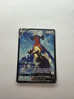 Garchomp V TG23/TG30 Trainer Gallery Full Art Astral Radiance Pokemon Card - Image 1