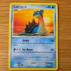 LAPRAS 79/127 POKEMON CARD (PLATINUM SET) - Image 2