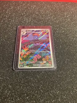 Gloom 198/197 Holo Illustration Rare Pokemon Card NM - Image 1