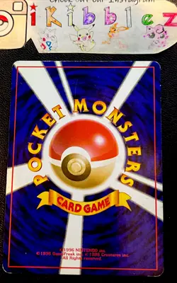 Japanese Giovanni MP Holo Rare Foil Swirl Original Gym Leader Pokemon Card! - Image 3