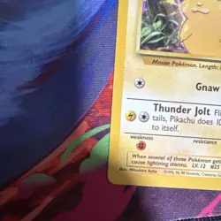 Pokemon TCG Pikachu Base Set 58 MP - Image 5