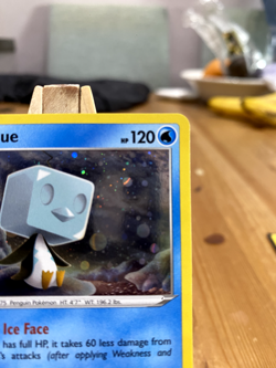 Eiscue 054/192 | Cosmos Holo Promo | Pokemon TCG | NM | Rebel Clash - Image 3