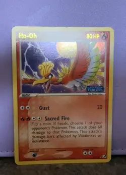 Ho-oh Reverse Holo Pokemon Ex Unseen Forces 27/115 NM - Image 1
