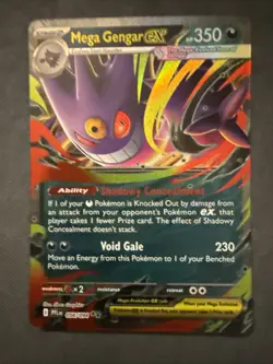 Mega Gengar ex 056/094 Phantasmal Flames Pokemon TCG - Image 1