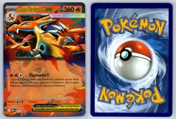 Mega Charizard Y ex - 030 030 ME: Mega Evolution Promo Promo Pokemon NM - Image 3