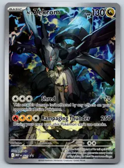 N's Zekrom - 031 031 ME: Mega Evolution Promo Promo Pokemon NM - Image 1
