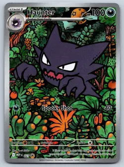 Haunter - 027 027 ME: Mega Evolution Promo Illustration Rare Pokemon NM - Image 1